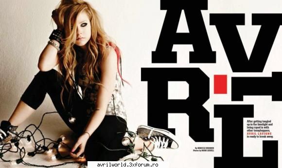 Avril Lavigne's Bio - Avril Lavigne s-a nascut in orasul Belleville - Biografie.